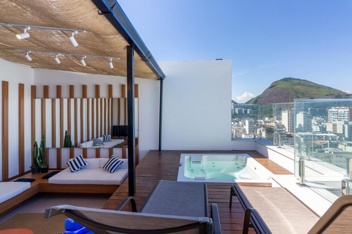 Tabas - Edificio Wave Com Vista Pro Mar Em Ipanema Apartment Rio de Janeiro Exterior foto